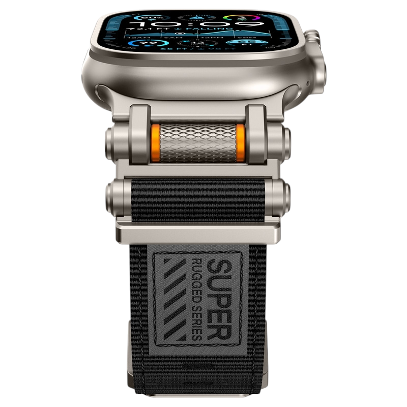 Artisan Braided Nylon & Stainless Steel Gear of Fate Band for iWatch