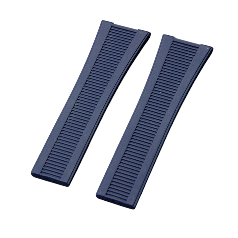 White Smoke Replacement Strap for Patek Philippe Nautilus 5711 - 5712 - 5726 - 5980 Rubber - Integrated FKM Performance Fluororubber - Aethelgard Atelier