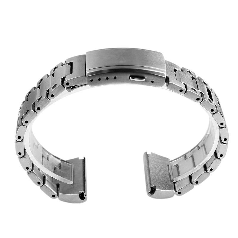 White Smoke Replacement Strap for SevenFriday Q - M - P Series - Industrial Solid 316L Stainless Steel - Aethelgard