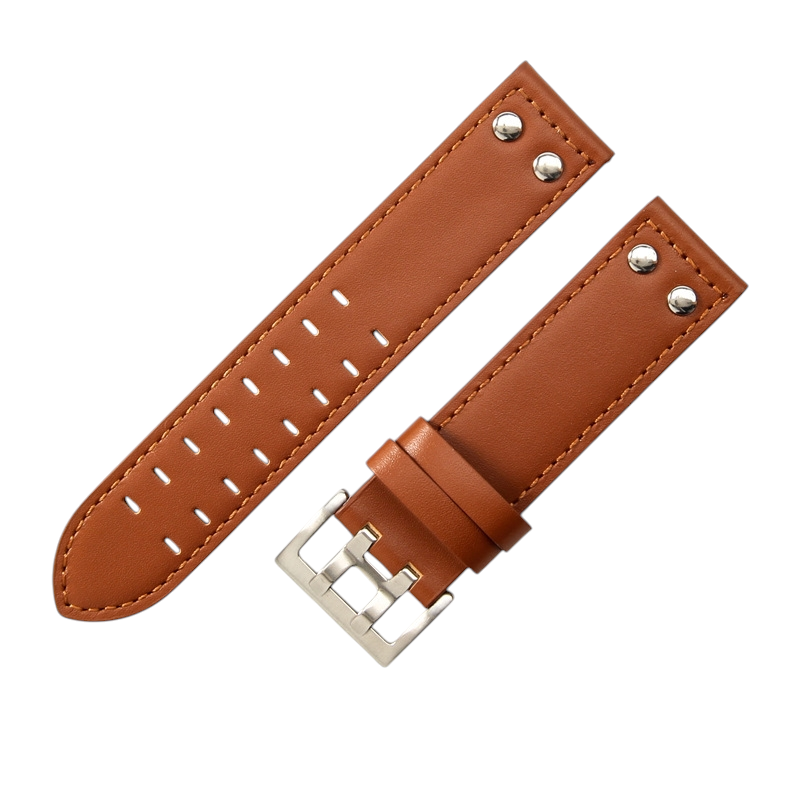 Replacement Strap for Hamilton Khaki Field H70595593 - H70655733 Series - Genuine Oil-Waxed Heritage Leather - Aethelgard Atelier