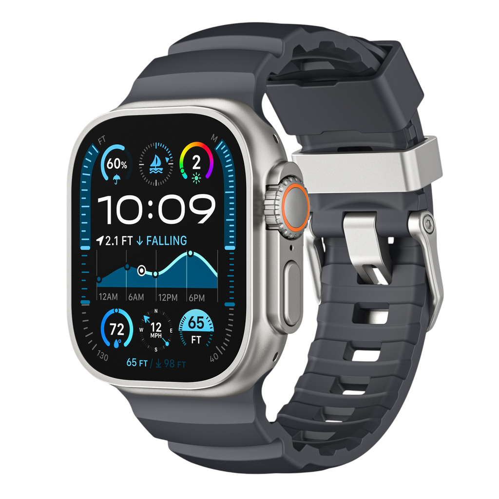 Performance FKM Fluoroelastomer Trail Band for Apple Watch Ultra 2/1