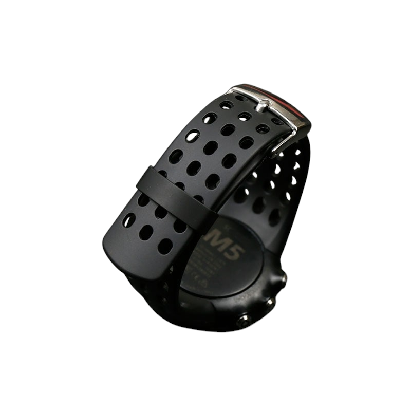 White Smoke Replacement Strap for Suunto M Series M1-M2-M4-M5 - Waterproof Outdoor Active Polymer - Aethelgard Atelier