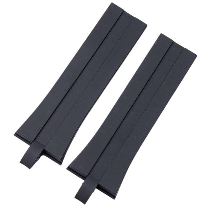 White Smoke Replacement Strap for Porsche Design P6360 Flat Six Series - Industrial Grade Vulcanized Rubber - Aethelgard Atelier