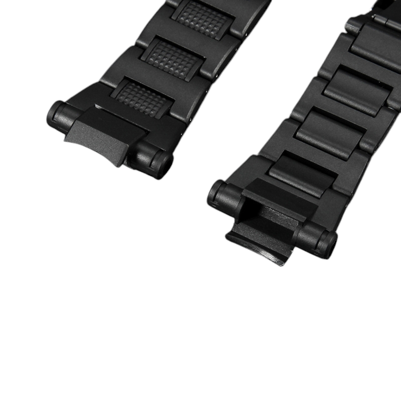 White Smoke Replacement Strap for Casio G-SHOCK Gravitymaster GW-A1100-GW4000-GA1000 - Composite Resin and Steel Hybrid - Aethelgard Atelier