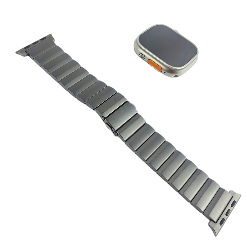 Elite Bamboo Style Titanium Alloy Band for Apple Watch Series 10 & Ultra