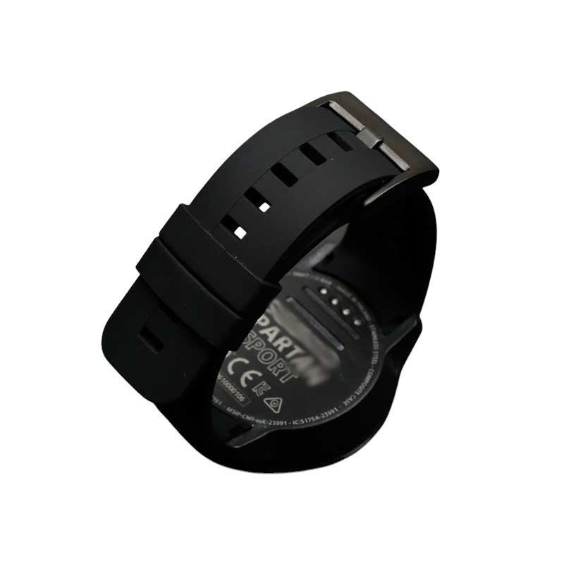 White Smoke Replacement Strap for Suunto Spartan - Ambit 3V - Sport Series - Tactical-Grade Active Silicone - Aethelgard Atelier