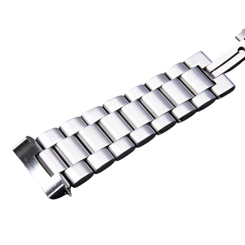 White Smoke Replacement Strap for Omega Seamaster Planet Ocean 600m Series - Integrated Solid 316L Stainless Steel - Aethelgard Atelier