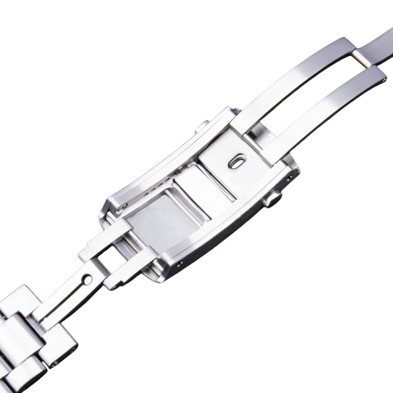 White Smoke Replacement Strap for Omega Seamaster Planet Ocean 600m Series - Integrated Solid 316L Stainless Steel - Aethelgard Atelier