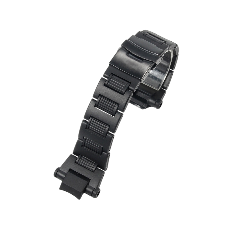 White Smoke Replacement Strap for Casio G-SHOCK Gravitymaster GW-A1100-GW4000-GA1000 - Composite Resin and Steel Hybrid - Aethelgard Atelier