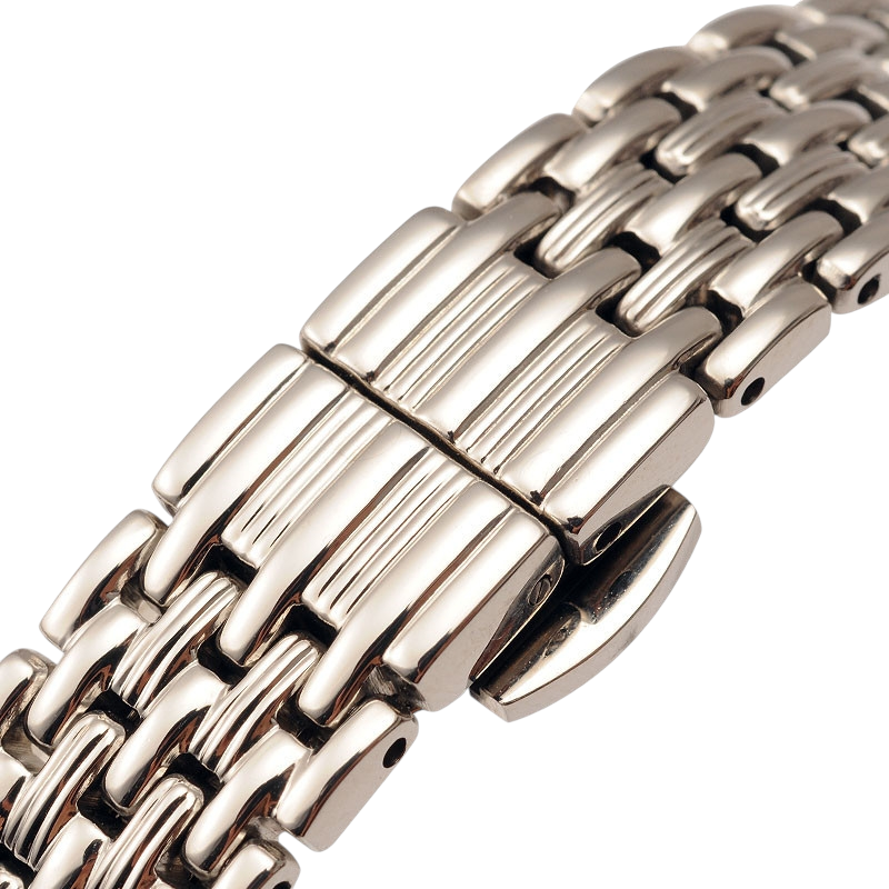 White Smoke Replacement Strap for Universal-Style Rose Gold Ultra-Thin Solid Series - PVD Rose Gold Solid Stainless Steel - Aethelgard