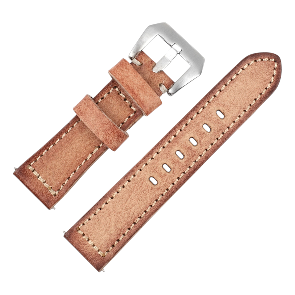White Smoke Handmade Exotic Palm Grain Magenta Watch Strap for Rolex, Omega, Panerai, IWC, Tudor, Seiko, Hamilton, Patek Philippe, Breitling, Citizen - Bold Statement Bespoke Series - 18mm 20mm 22mm 24mm - Aethelgard