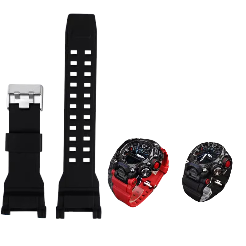 White Smoke Replacement Strap for Casio G-SHOCK Gravitymaster GR-B200 - Impact-Resistant Aerospace Resin - Aethelgard