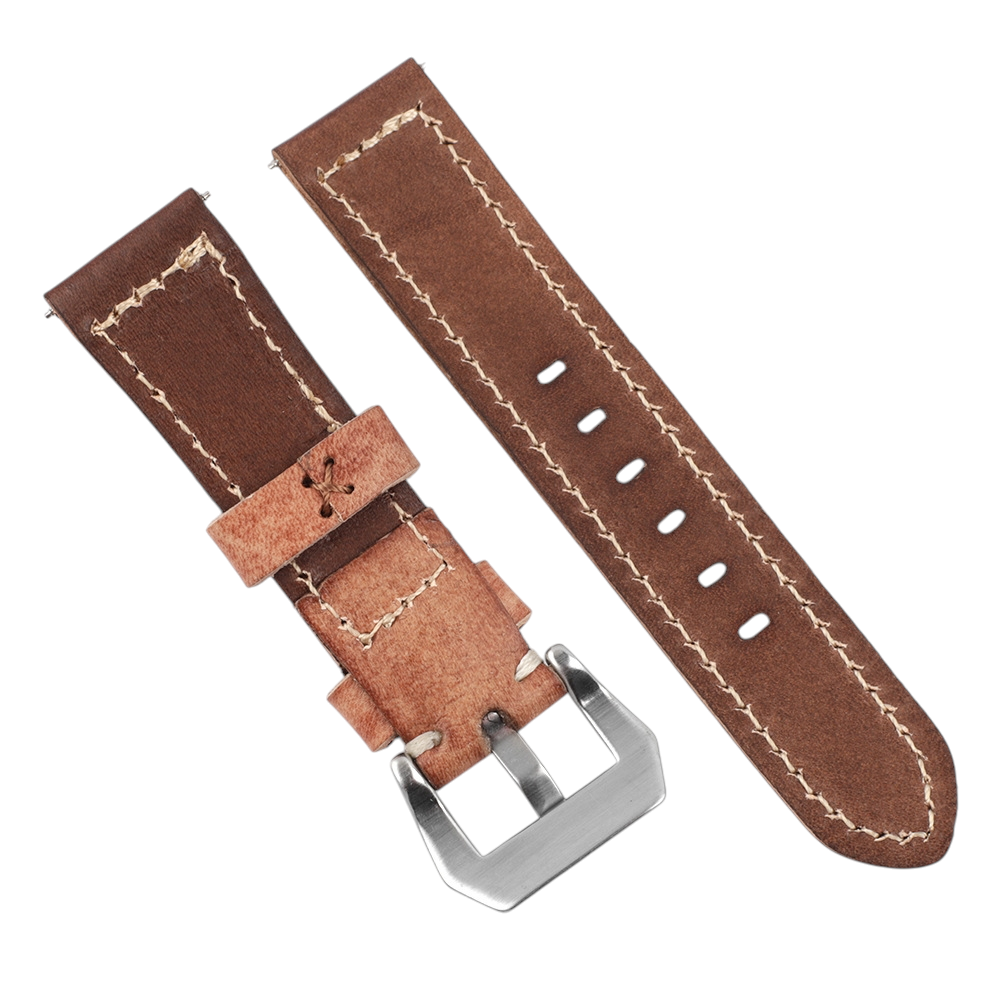 White Smoke Handmade Exotic Palm Grain Magenta Watch Strap for Rolex, Omega, Panerai, IWC, Tudor, Seiko, Hamilton, Patek Philippe, Breitling, Citizen - Bold Statement Bespoke Series - 18mm 20mm 22mm 24mm - Aethelgard