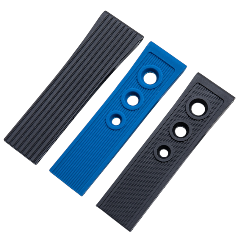 White Smoke Replacement Strap for Breitling Superocean - Avenger - Blackbird V1 - High-Performance Silicone Rubber - Aethelgard Atelier